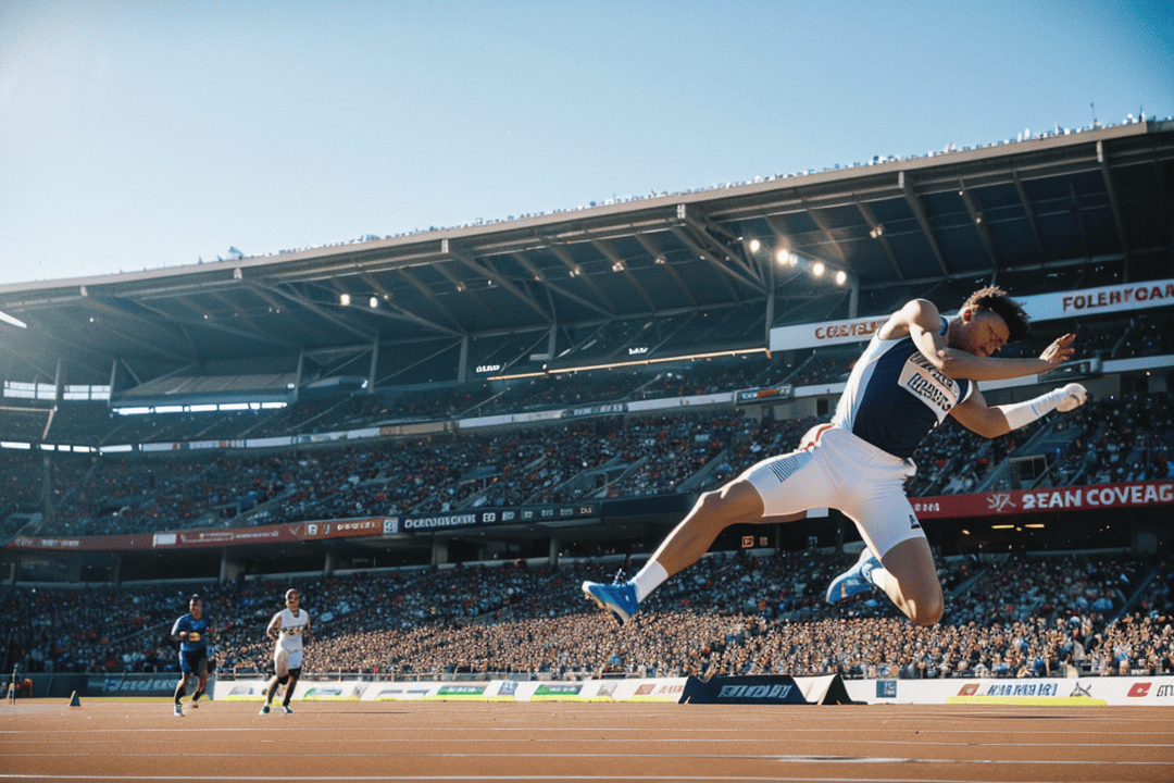 九游体育亚洲官网-田径赛场全力冲刺，速度与激情
