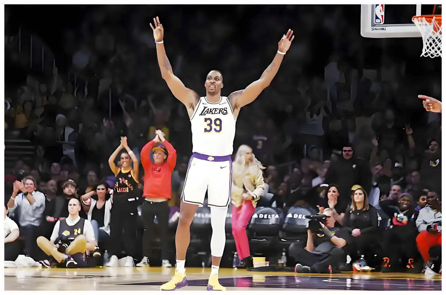 湖人大胜对手,霍华德发威 湖人大胜对手,霍华德发威